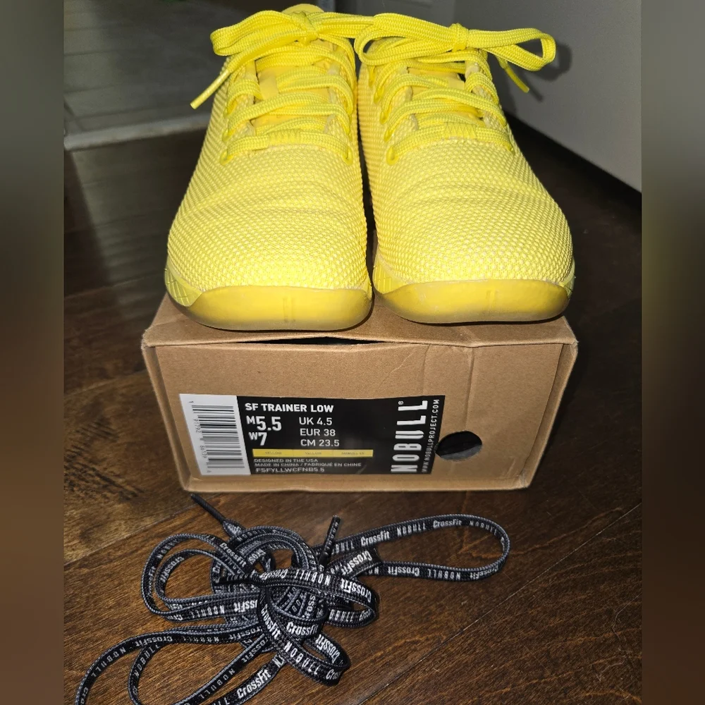 WOMENS NOBULL SF TRAINER LOW Yellow Sneakers